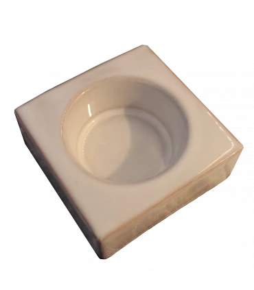Teelichthalter Keramik viereckig