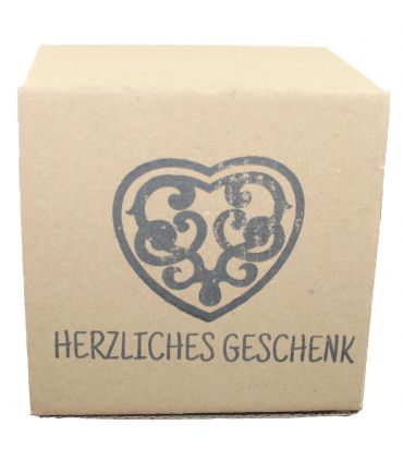 Herz "Mint" in Geschenkbox